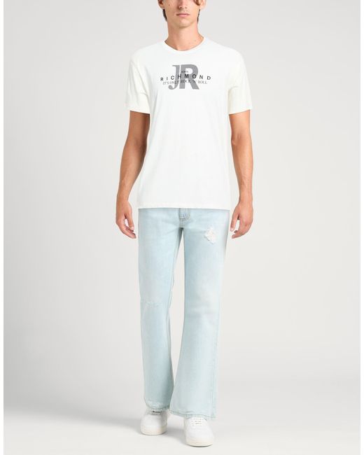 John Richmond White T-Shirts for men