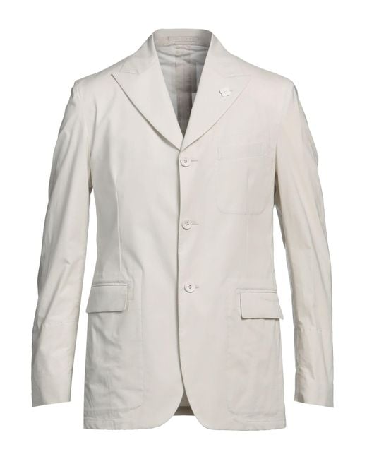 Lardini Gray Blazer for men