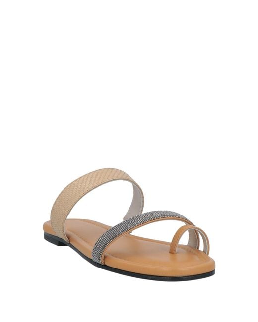 Fabiana Filippi White Thong Sandal