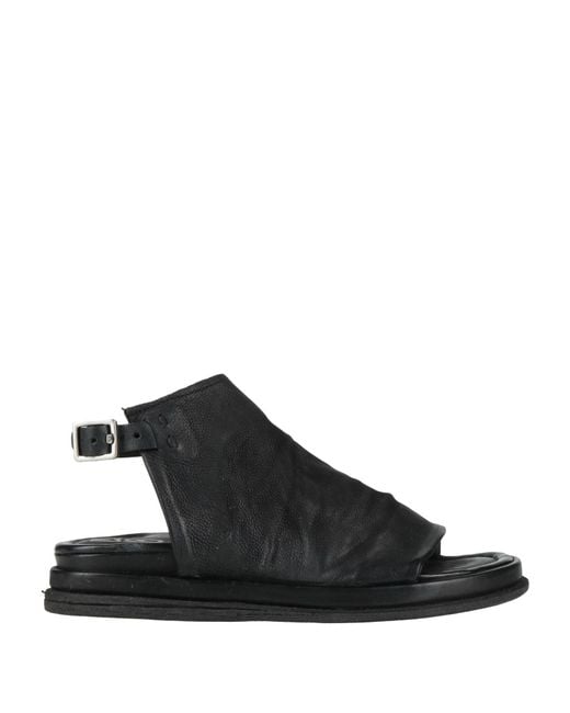 A.s.98 Black Sandals