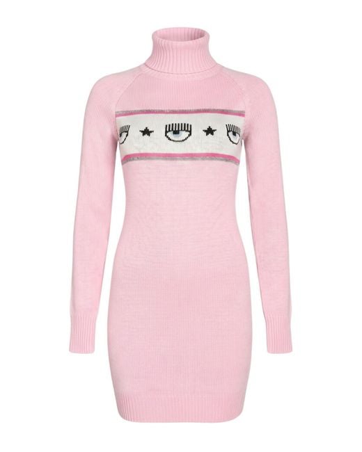 Chiara Ferragni Pink Mini Dresses