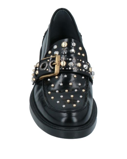 Tod's Black Loafers