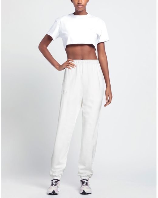 Pantalone di Date in White
