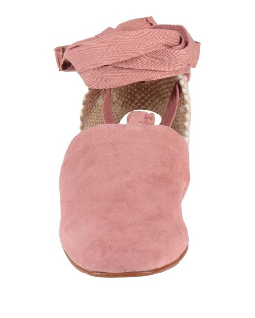Castaner Pink Ballet Flats