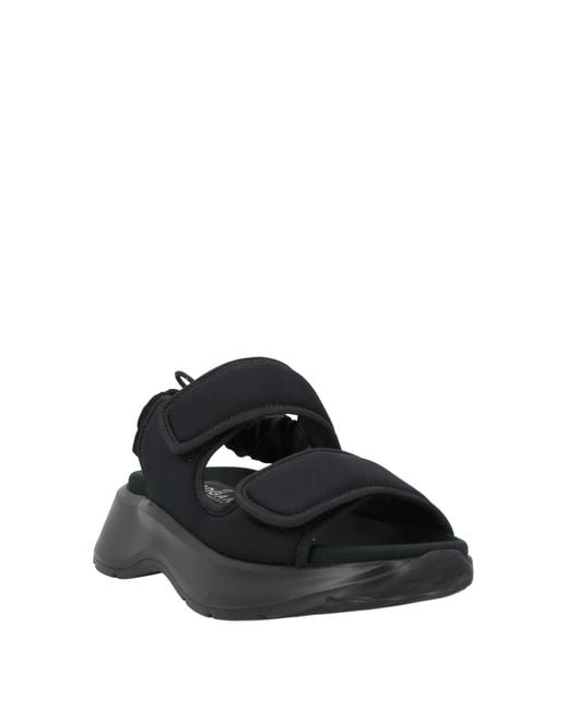Hogan Black Sandals