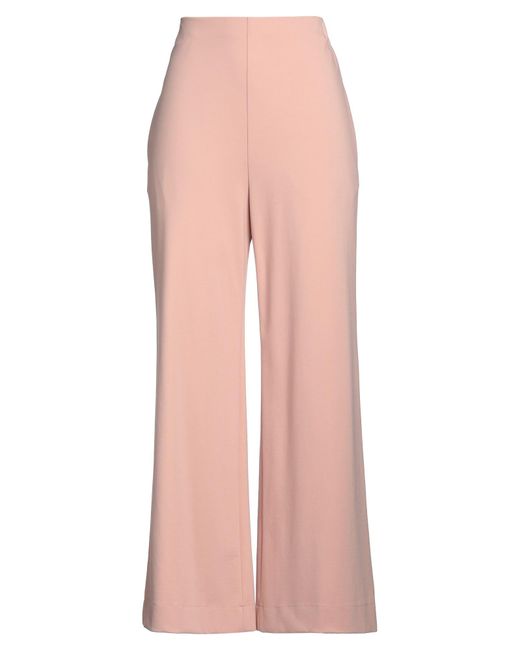 Harris Wharf London Pink Trouser