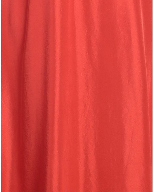 Tela Red Maxi Dress Silk