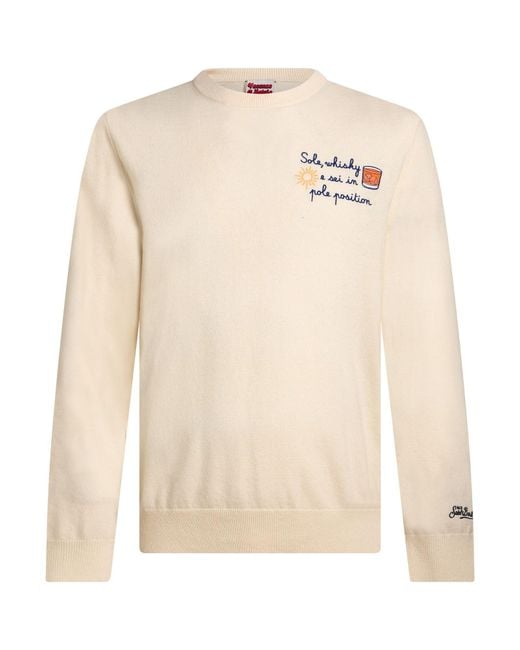 Mc2 Saint Barth Pullover in White für Herren