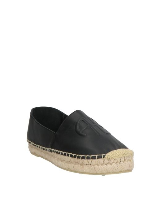 Anine Bing Black Espadrilles Leather