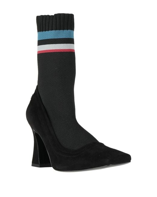 Fabi Black Ankle Boots