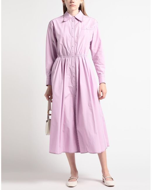 Tory Burch Pink Midi Dress