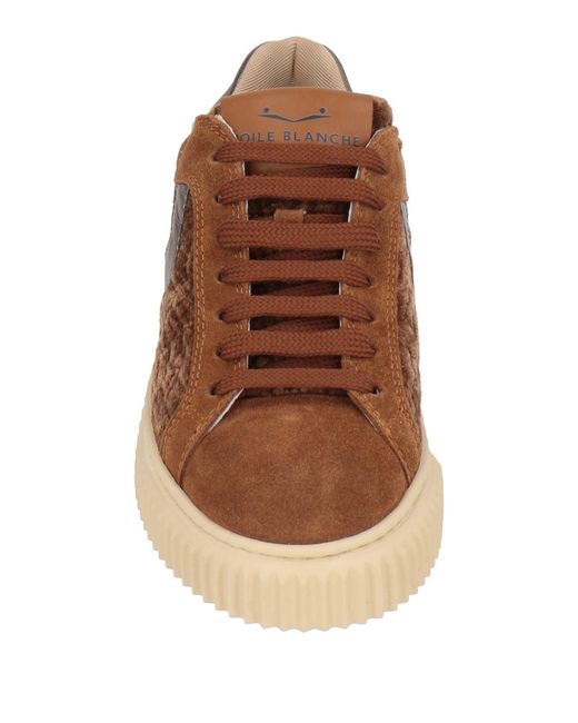 Voile Blanche Brown Trainers