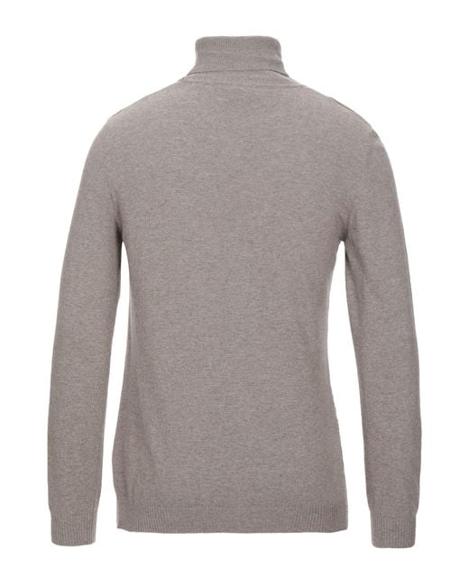 Brooksfield Gray Turtleneck for men
