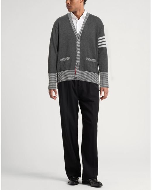 Thom Browne Strickjacke in Gray für Herren