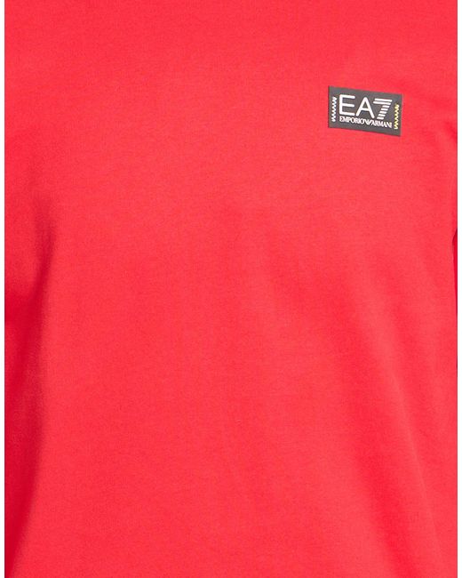 EA7 Red Sweatshirts for men