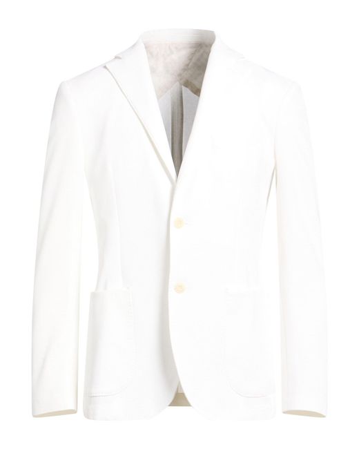 Barbati White Blazer for men