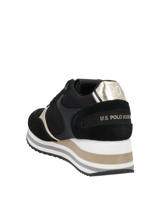 U.S. POLO ASSN. Black Sneakers