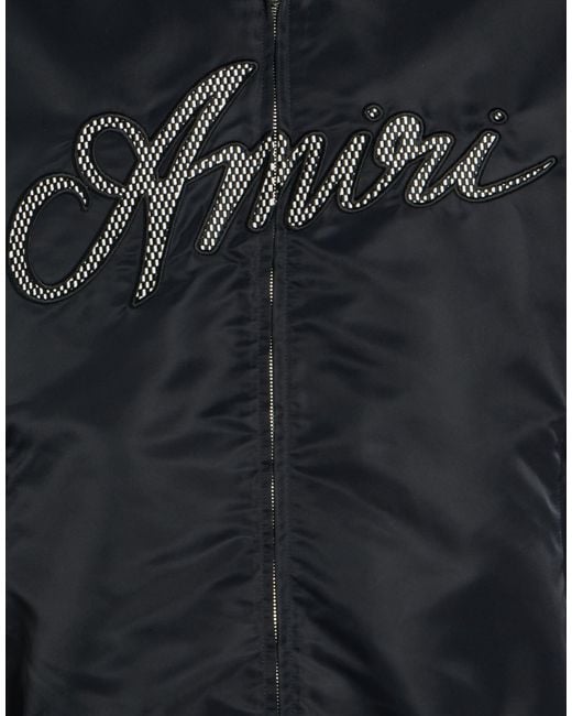 Amiri Black Jacket Polyamide for men