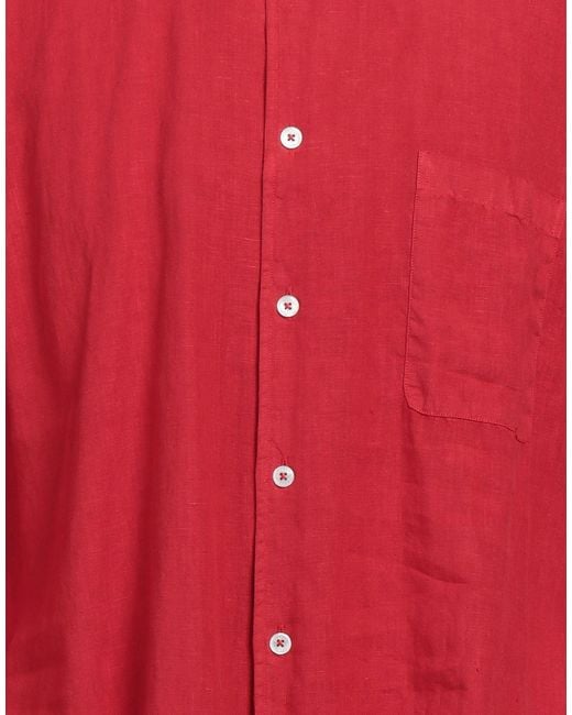 Fedeli Red Shirt for men