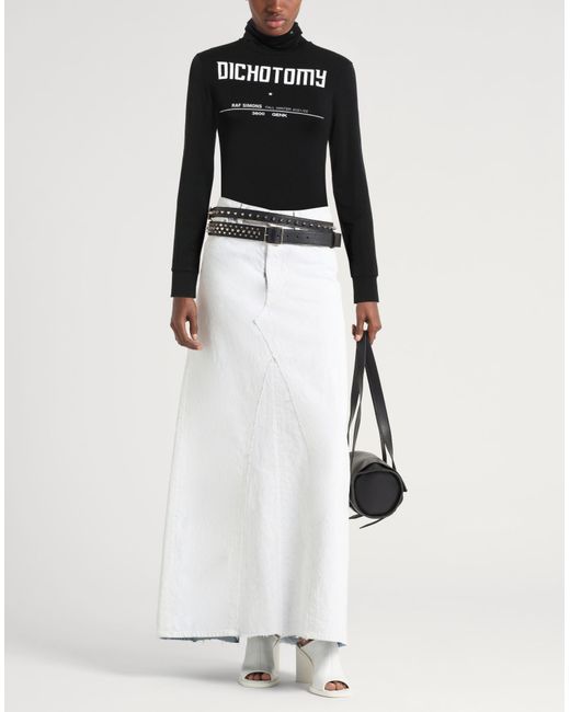 Raf Simons Black T-Shirt Modal, Elastane