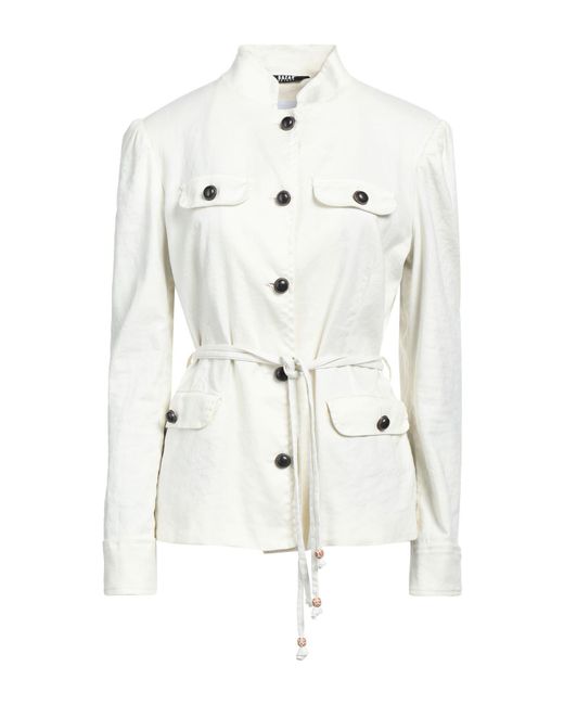 Bazar Deluxe White Jacke & Anorak