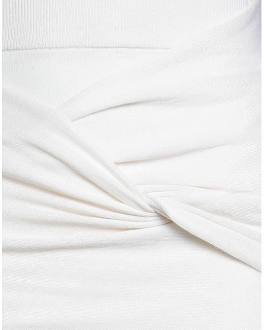 Totême  White Midi Skirt