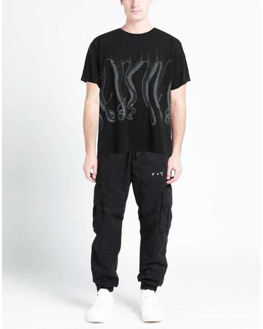 Octopus Black T-shirt for men