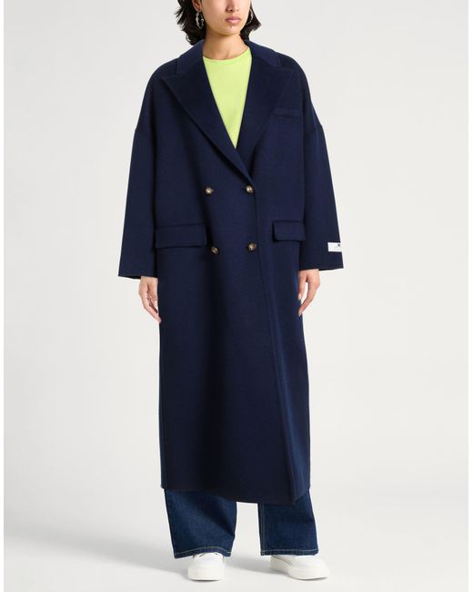Cappotto di Elisabetta Franchi in Blue