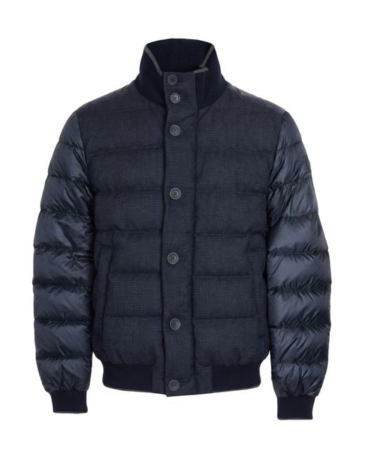 Herno Blue Puffer for men