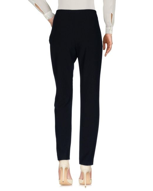 Moschino Blue Pants Triacetate, Polyester