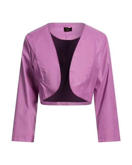 Siste's Purple Jacket Polyester, Polyurethane