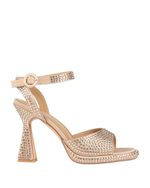 Alma En Pena. Metallic Sandale