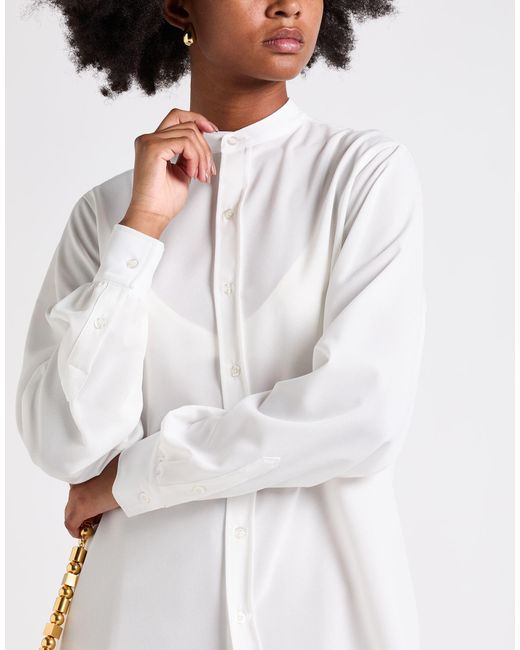 Ombra White Shirt Polyester