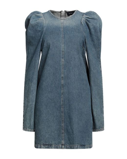 Sportmax Blue Mini Dress