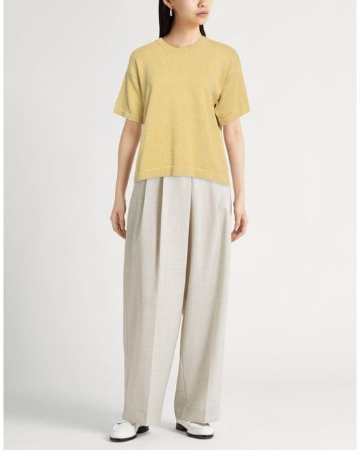 Fedeli Yellow Jumper
