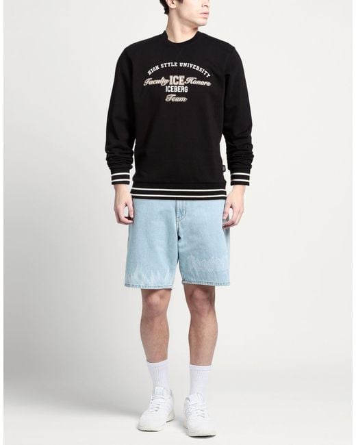 Ice Iceberg Black Sweatshirt for men