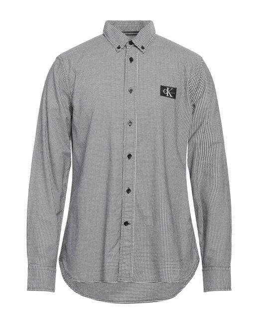 Camicia di Calvin Klein in Gray da Uomo