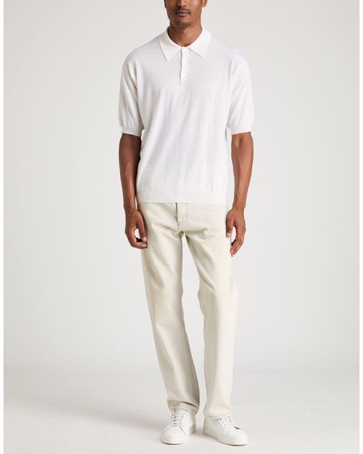Paul & Joe White Polo Shirt for men