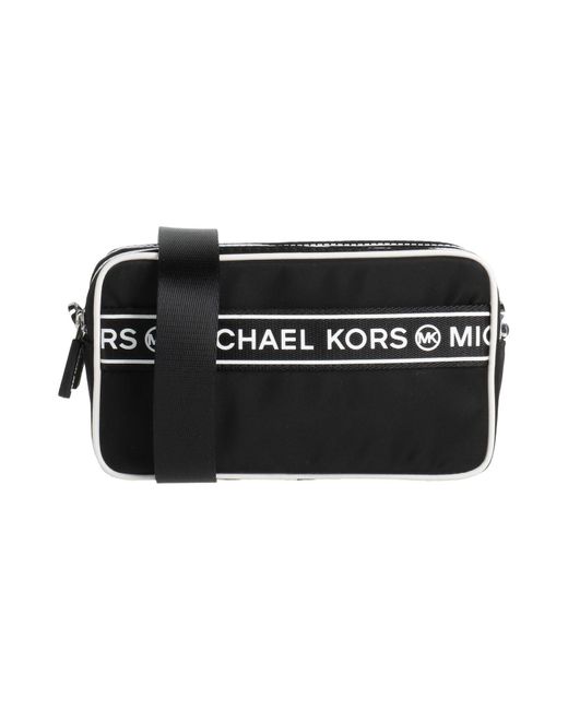 MICHAEL Michael Kors Black Cross-Body Bag Textile Fibers