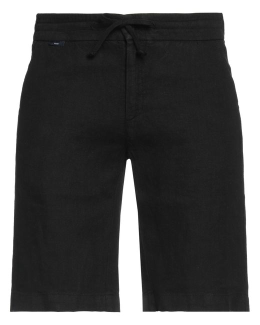 04651/A TRIP IN A BAG Black Shorts & Bermuda Shorts for men