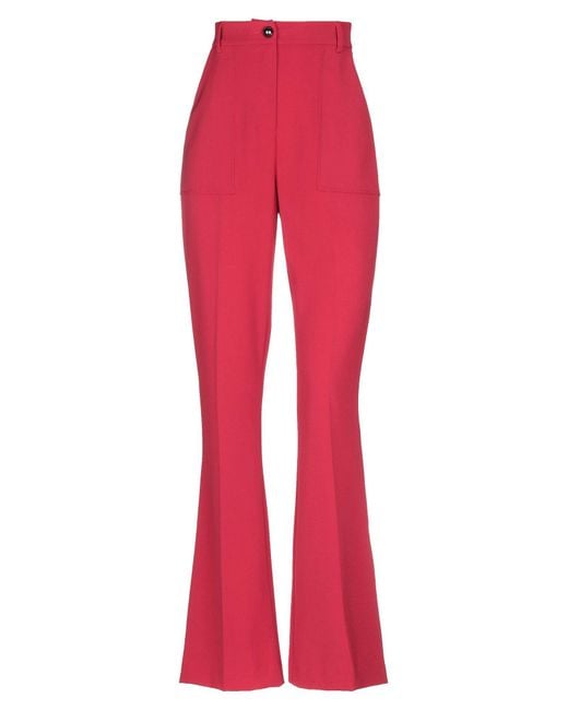 Manila Grace Red Trouser