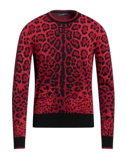 Pullover Dolce & Gabbana pour homme en coloris Red