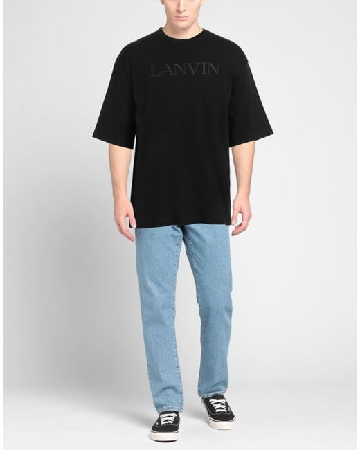 Lanvin Black T-shirt for men