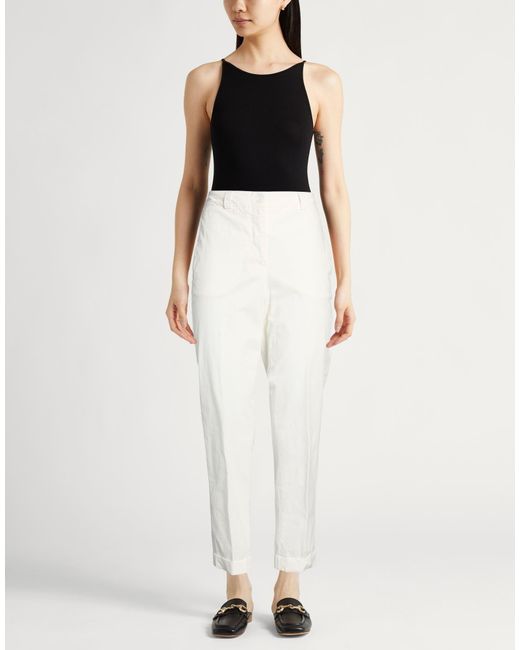 Peserico White Trouser