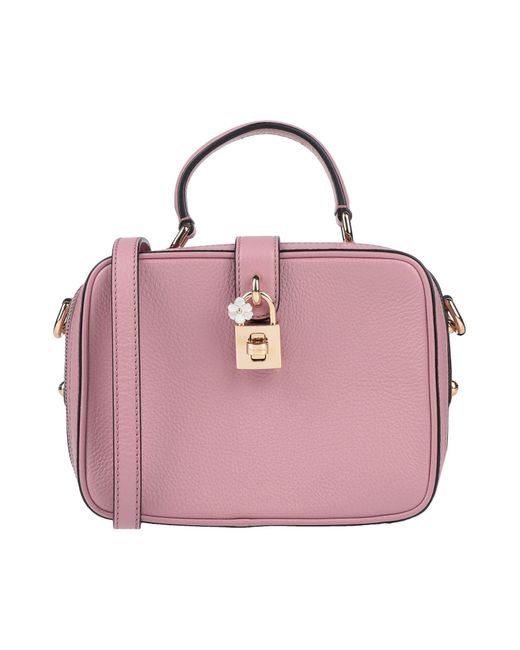 Dolce & Gabbana Pink Handbag Calfskin