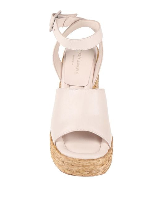 Paloma Barceló Natural Espadrilles