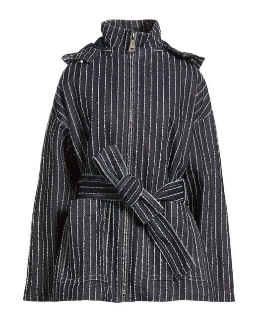 Khrisjoy Black Denim Outerwear Cotton, Acrylic, Wool