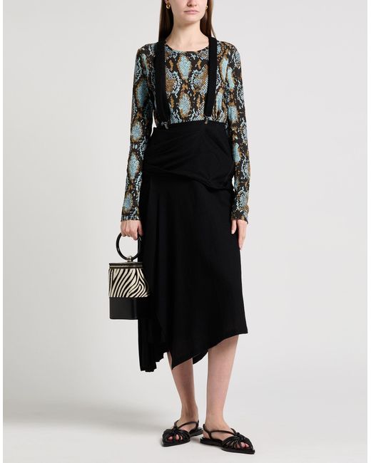 Gonna Midi di Yohji Yamamoto in Black
