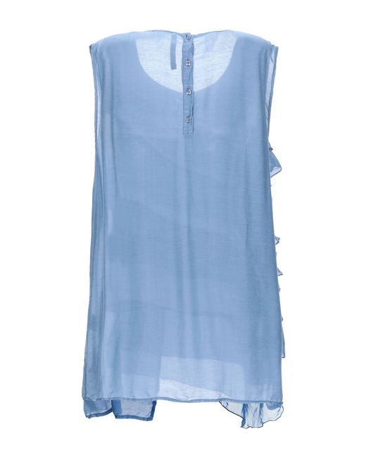 Manila Grace Blue Tops