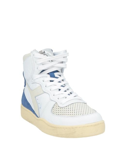Diadora Blue Trainers for men